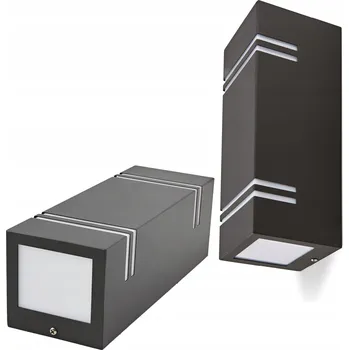 Venkovní osvětlení Venkovní nástěnné svítidlo Kobi černé GU10 11 W