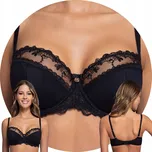 Ava podprsenka polovyztužená černá velikost 100F