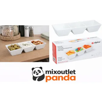 Miska s Přihrádkami na Chuťovky a Svačiny