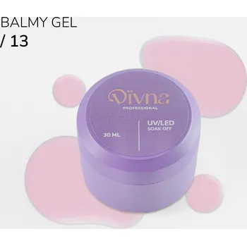 Lak na nehty DIVNA Balmy Gel 13 gel s konzistencí báze 30 ml na nehty