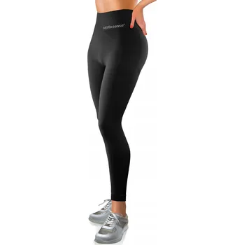 Dámské legíny Fitness legíny push up CL21 Černé L/XL