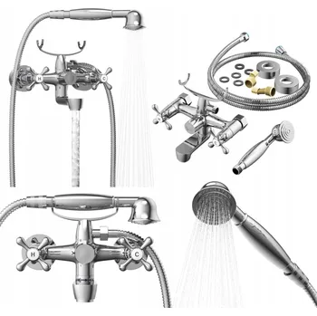 Vodovodní baterie Vanová a sprchová baterie Granitan dvouručková otočná