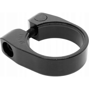 Sedlovka Objímka Ursus 31,8 mm, hliník, černá