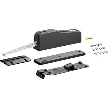 Nábytkové kování Hettich WingLine L/S/230, Sada Push to move a Pull to move, lehké, antracitová