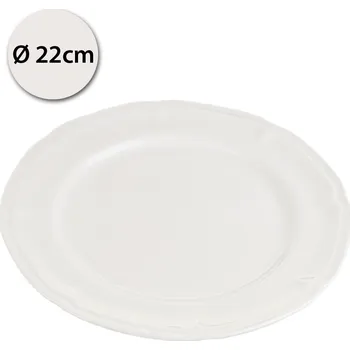Talíř Affek Design HTTB 9209 Porcelánový dezertní talíř Camille, kulatý 22cm