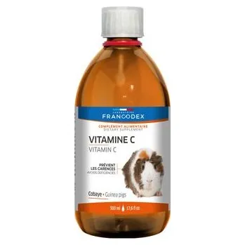 Krmivo pro hlodavce Francodex Vitamín C kapky morče 500ml
