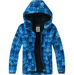 Chlapecká softshellová bunda zateplená fleecem - Wolf & Wolfie B2664, modrá Barva: Modrá, Velikost: 128