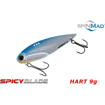 Umělá nástraha SPINMAD Hart 9g Spicy Blade blue fish