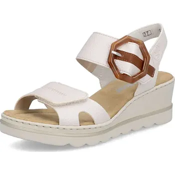 Dámské sandále Dámské sandály RIEKER 67476-91 béžová S6 39