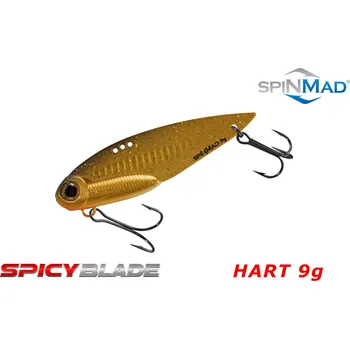 Umělá nástraha SPINMAD Hart 9g Spicy Blade brown fish