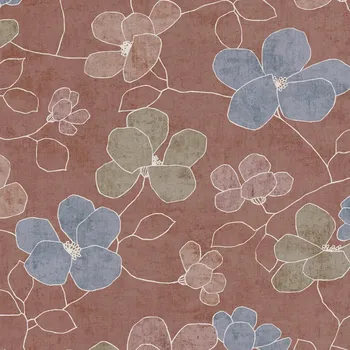 Tapeta Vliesová tapeta, barevné květy 791471 / Tapety na zeď 79147-1 Nordic Feeling (0,53 x 10,05 m) A.S.Création