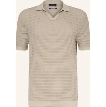 Pánská košile Strokesman's Pánské Pletené Polo Tričko, khaki, 3XL