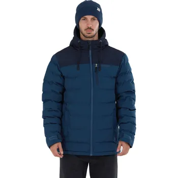 Dívčí bunda Pánská bunda FUNDANGO-Passat Padded Jacket-460- turkis Modrá L