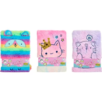 Hračka pro nejmenší Karton P+P Plyšový zápisník 15x20,5 cm