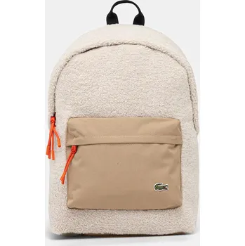Sportovní batoh Batoh Lacoste NU5095NZ béžová 01X, vel. ONE SIZE