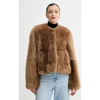 Dámský kabát Kabát Stand Studio Halle 62267.9416 hnědá 88X, vel. 38