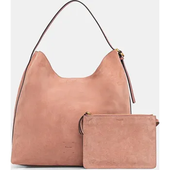 Kabelka Semišová kabelka Pollini PC4436PP1OQL1 růžová 30X, vel. ONE SIZE