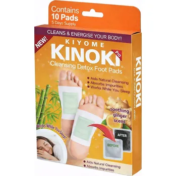 Náplast Náplasti KINOKI Golden Ginger - Detox 10 ks