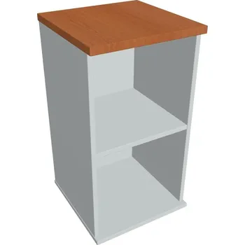 Policová skříň Skříň otevřená stolová - SP 40 40 - TŘEŠEŇ , ŠEDÁ