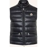 Moncler Pánská Peří Vesta Gui, tmavě modrá, 58