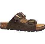 HILBY 171 pánské zdravotní pantofle hnědá Velikost: 46