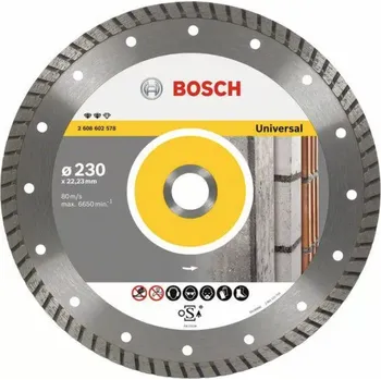 Řezný kotouč Diamantový dělicí kotouč Expert for Universal Turbo 230 x 22,23 x 2,8 x 12 mm Bosch 2608602578