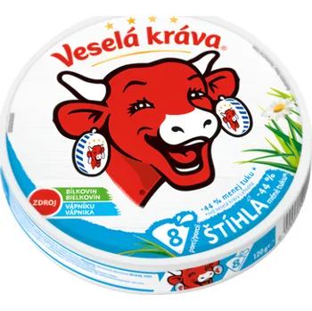 Potravina Veselá Kráva Štíhlá sýr tavený 120g