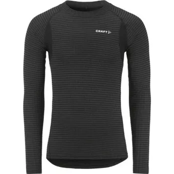 Pánské termoprádlo Pánské merino triko CRAFT Wool Extreme X LS 2 M - 999000 black, M