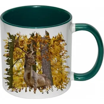 Moon River Lovu Zdar jelen v lese hrnek pro myslivce 330 ml