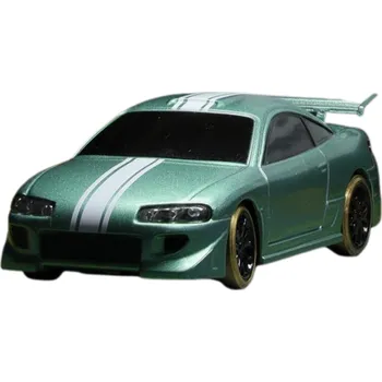 RC model auta TURBO RACING 1/76 C62 DRIFT RC Car RTR (zelená s pruhem) - expresní doprava