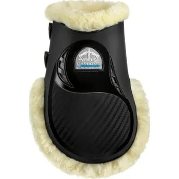 Koňské kamaše Strouhavky Veredus Carbon Gel Vento Save, umělý beránek, zadní, černá, L