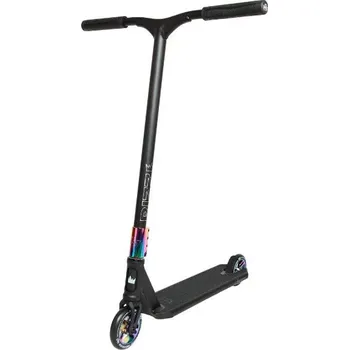 Koloběžka Freestyle koloběžka NKD Rizz Stunt, Černo-duhová