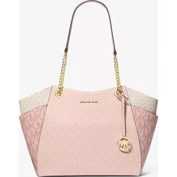 Kabelka MICHAEL KORS dámská kabelka Jet Set Large růžová logová
