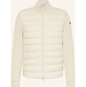 Pánský svetr Moncler Pánská Peříová Bunda Z Kombinace Materiálů, režná /...