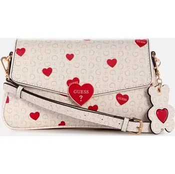 Kabelka GUESS dámská kabelka,crossbody Vivian bílá