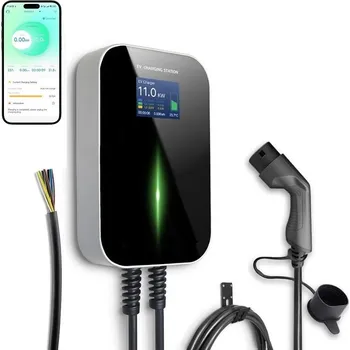Nabíjecí stanice pro elektromobil BESEN Wallbox 11kW EV nabíjecí stanice pro elektromobily, 6m kabel, APP, doprava ZDARMA!