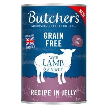 Krmivo pro psa Butcher's Dog Original jehněčí v želé konz. 400g
