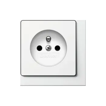 Elektrická zásuvka Zásuvka Berker Q.3 bílá kompletní