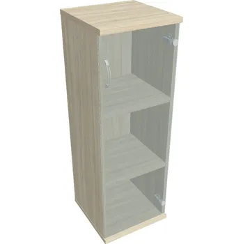 Policová skříň Skříň prosklené dveře S 3 40 03 P - AKÁT