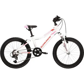 Jízdní kolo Kross Dětské kolo Lea Mini 2.0 20" Gen 003 bílá/červená/růžová - 11" (110-135 cm)