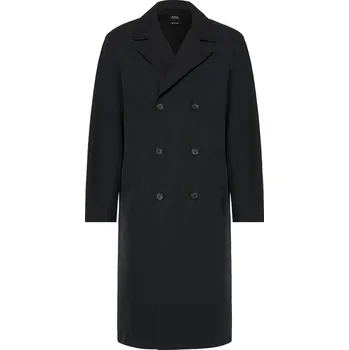 Pánský kabát A.P.C. Pánský Kabát Croisé, tmavě modrá, 52
