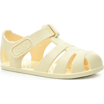 Dívčí sandály Igor Nemo Solid Marfil/Ivory barefoot sandály Velikost boty (EU): 24, Vnitřní délka boty: 151, Vnitřní šířka boty: 66