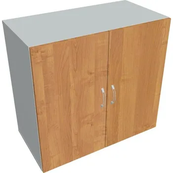 Policová skříň Skříň dveřová D 2 80 01 - OLŠE , ŠEDÁ