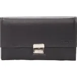 Číšnická luxusní velká kožená kasírtaška černá Dream