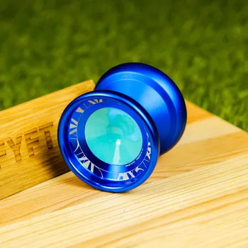 Jojo YoYo V11 (MagicYoyo) kovové yoyo na fingerspin Barva: Modrá