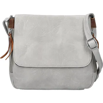 Kabelka Stylová dámská crossbody Metagga new, světle šedá