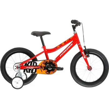 Dětské kolo Kross Dětské kolo Racer 3.0 16" Gen 005 červená/oranžová/bílá - 10" (110-130 cm)