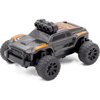 RC model auta TURBO RACING 1/76 C81 Off-Road RC Car RTR (černá s oranžovým pruhem) - expresní doprava