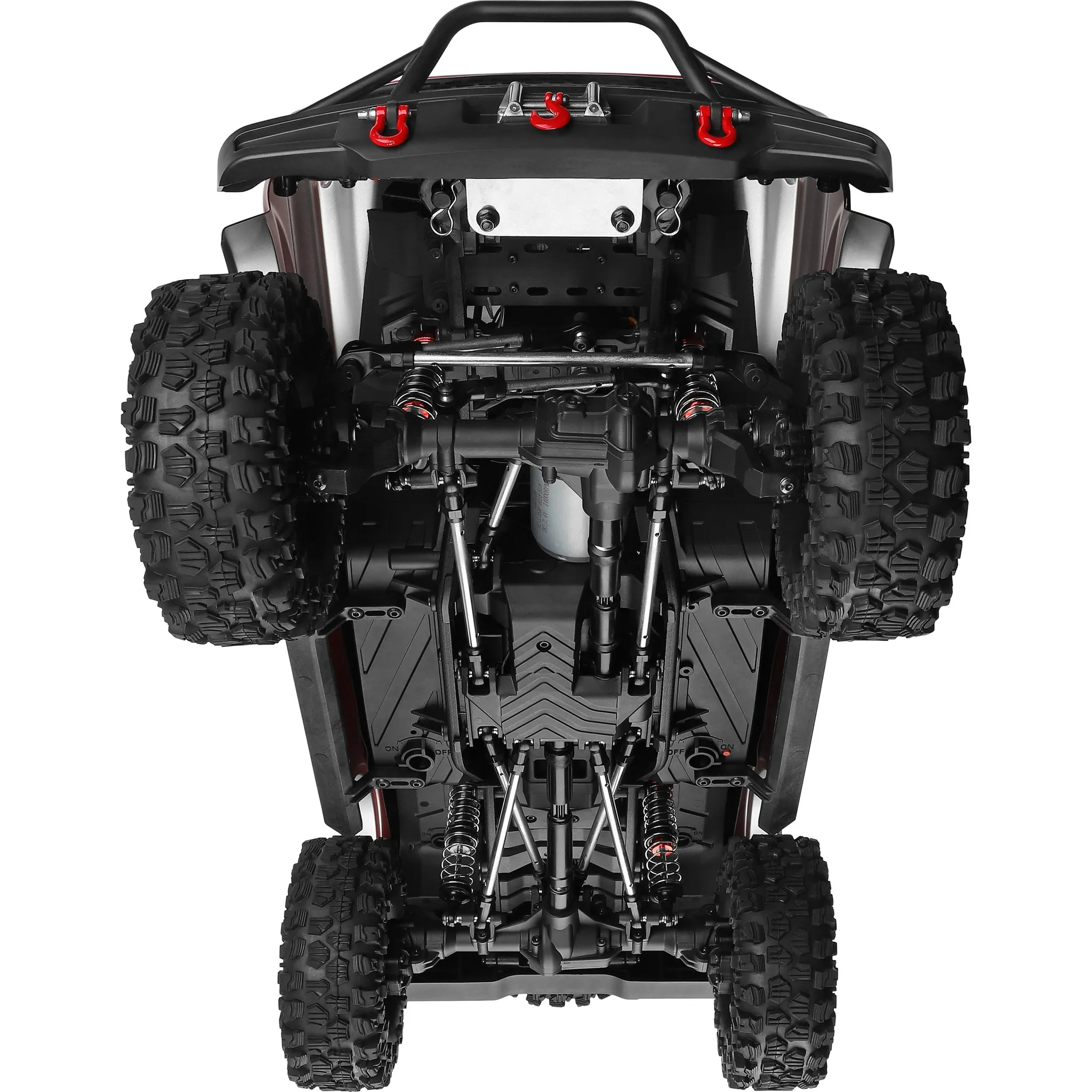 Fotografie 5 - RC model auta DF models RC DF-4S Crawler RTR 1:10 šedá metalíza