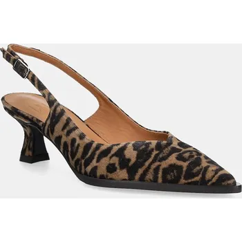 Dámské lodičky Semišové lodičky Billi Bi A8089.Leopardo hnědá 84X, EUR 38